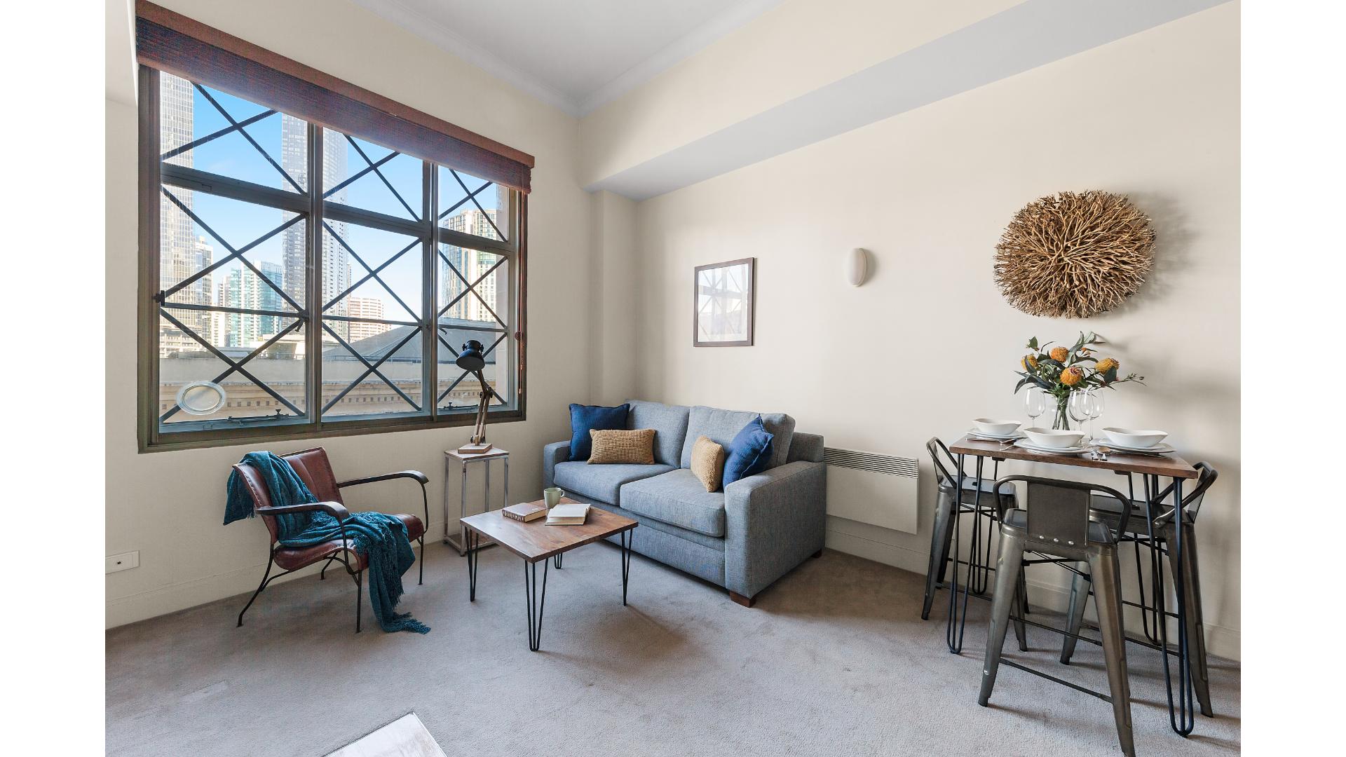 Chic 1 BDR Apartment in Melbourne CBD — Melbourne, Victoria — vacation rental